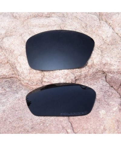 Replacement Lenses Compatible with Oakley Hijinx Sunglass - Black Polycarbonate Combine8 Polarized - CH18DYLRHLG $21.76 Shield