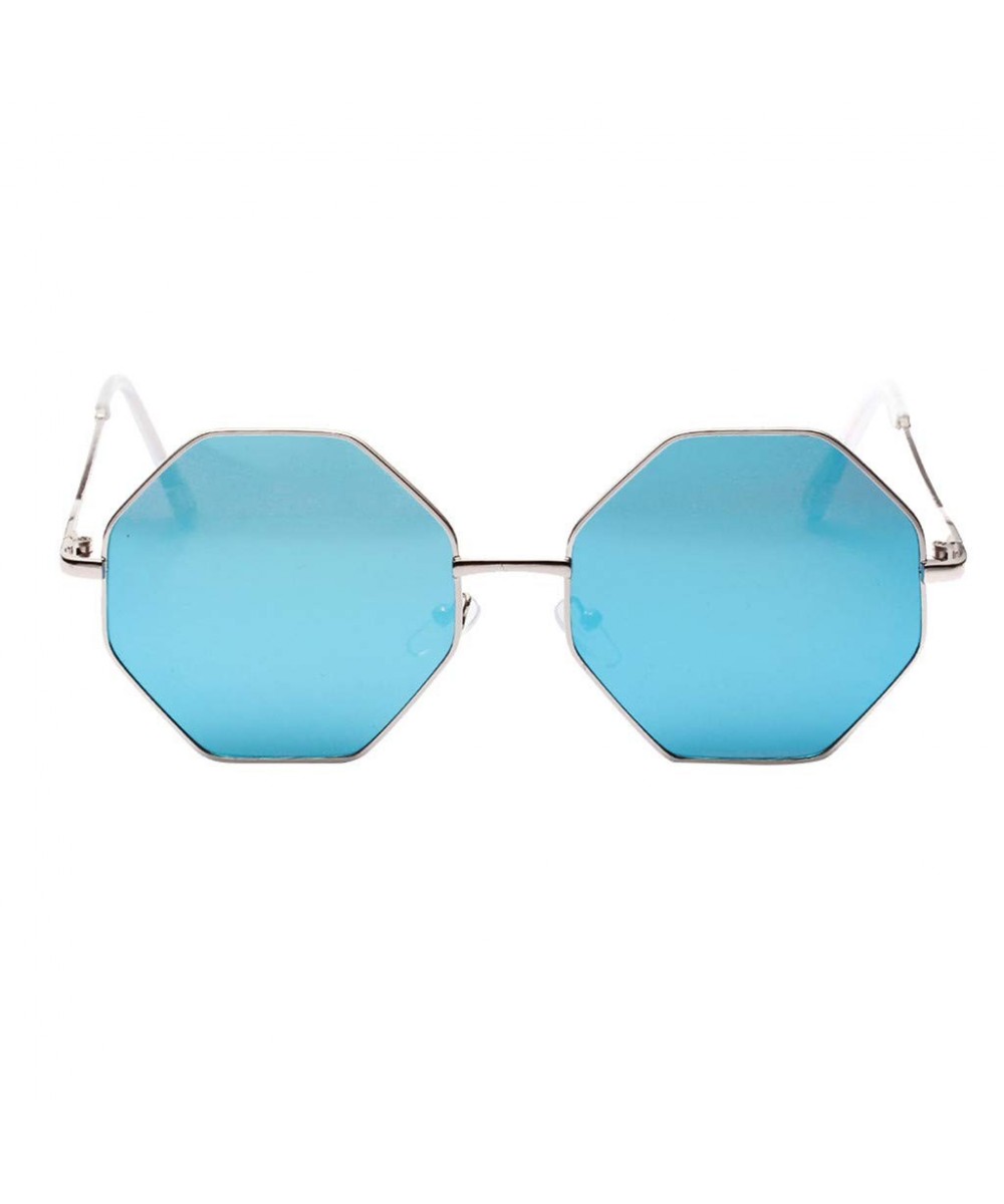 Oversized Sunglasses Radiation Protection - D - CF18OZR3YAW $6.78 Round