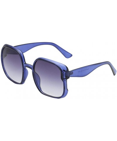 Fashion Irregular Shape Sunglasses for Women Men Vintage Retro Style Glasses - C - CW18UOEHW6T $6.19 Goggle