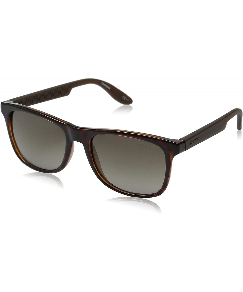 CA5025/S Rectangular Sunglasses - Havana Brown & Brown Gradient - CD11WXLZ1O1 $34.05 Rectangular