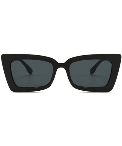 2019 Square Sunglasses Men Brand Designer Mirror Photochromic Oversized Black - Black - CW18XEC6EUC $7.13 Oversized