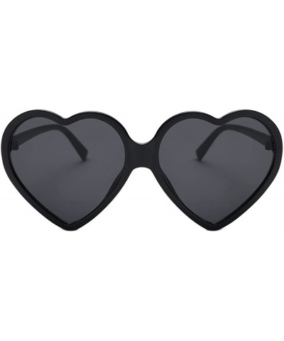 Women Fashion Oversized Heart Shaped Retro Sunglasses Cute Eyewear UV400 - C61943HQDA6 $7.53 Oversized