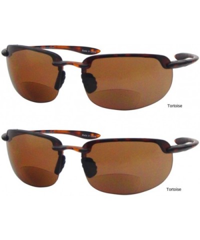 2-Pack Bifocal Maui Wrap Lightweight Sunglasses for Women and Men - Equator (Set of 2 Tortoise - 1.50 x) - C518RSIIETS $22.59...