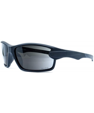 J-Frame Golf Sport Riding Polarized Sunglasses - Black With Black Accents - C918RZ3AL4L $14.71 Wrap