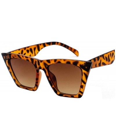 Fashion Women Square Sunglasses Luxury Mirror Retro Big Men Vintage - 3 - C6198ZAT0EK $34.83 Goggle