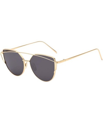 Unisex Polarized Sunglasses UV Protection Lightweight Retro Aviator Sunglasses for Men - Black - CX18SN3M5WN $5.11 Aviator