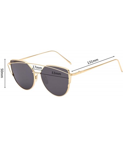 Unisex Polarized Sunglasses UV Protection Lightweight Retro Aviator Sunglasses for Men - Black - CX18SN3M5WN $5.11 Aviator