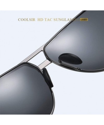Sunglasses Polarized Antiglare Anti ultraviolet Travelling - Tan - CT18WOUCH4O $26.68 Oval
