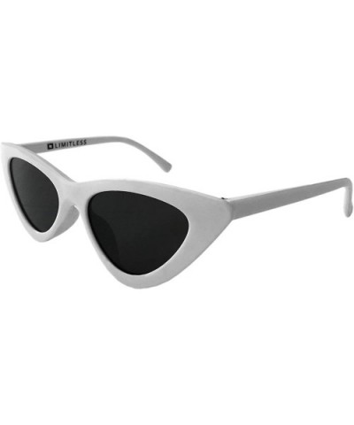 Retro Cat Eye Vintage Sunglasses UV400 Polarized Eyewear - White - CH18UYU86RE $11.36 Cat Eye