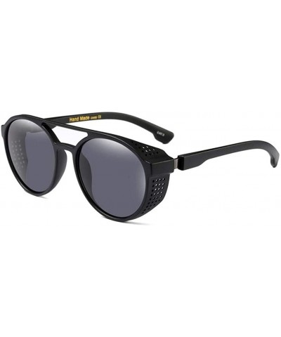 Steampunk Sunglasses Men Luxury Brand Designer Glasses Unisex Steam Goggles UV400 - C6 Matteblack Gray - CI199QC9N2S $7.31 Go...