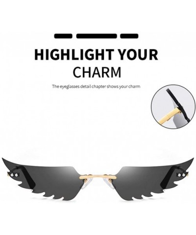 Fashion Irregular Glasses Classic Vintage Design Style Sunglasses Resin Lens Sunglasses - Unisex - Pink - C6199Y439XE $15.84 ...