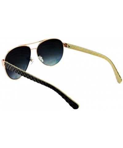 Aviators Mirrored Sunglasses Metal Frame Women Mens UV400 - Blue - Mirrored - CD18EONID52 $6.94 Aviator