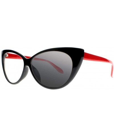 Transition Photochromic Bifocal Women Cat Eye Reading Glasses UV Protection Sunglasses Readers - Red - C618I9E2M6M $22.77 Cat...