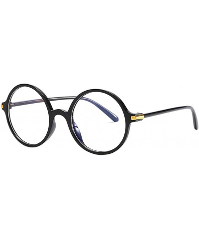 Blue Light Blocking Glasses Square Nerd Eyeglasses Frame Anti Blue Ray Glasses - Black - CS193XGYX7T $5.52 Rimless