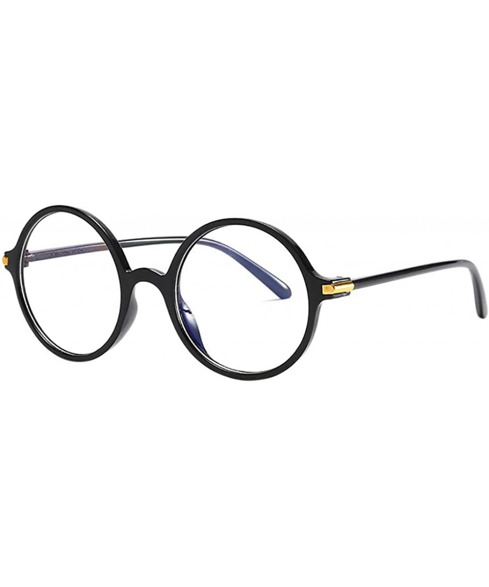 Blue Light Blocking Glasses Square Nerd Eyeglasses Frame Anti Blue Ray Glasses - Black - CS193XGYX7T $5.52 Rimless