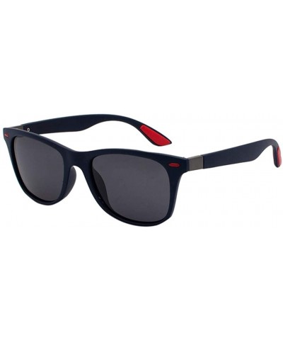 Fashion Sunglasses for Women Man Mirrored Lens Polarized Goggle Eyewear - C - CJ18UD3AXG4 $7.91 Oversized