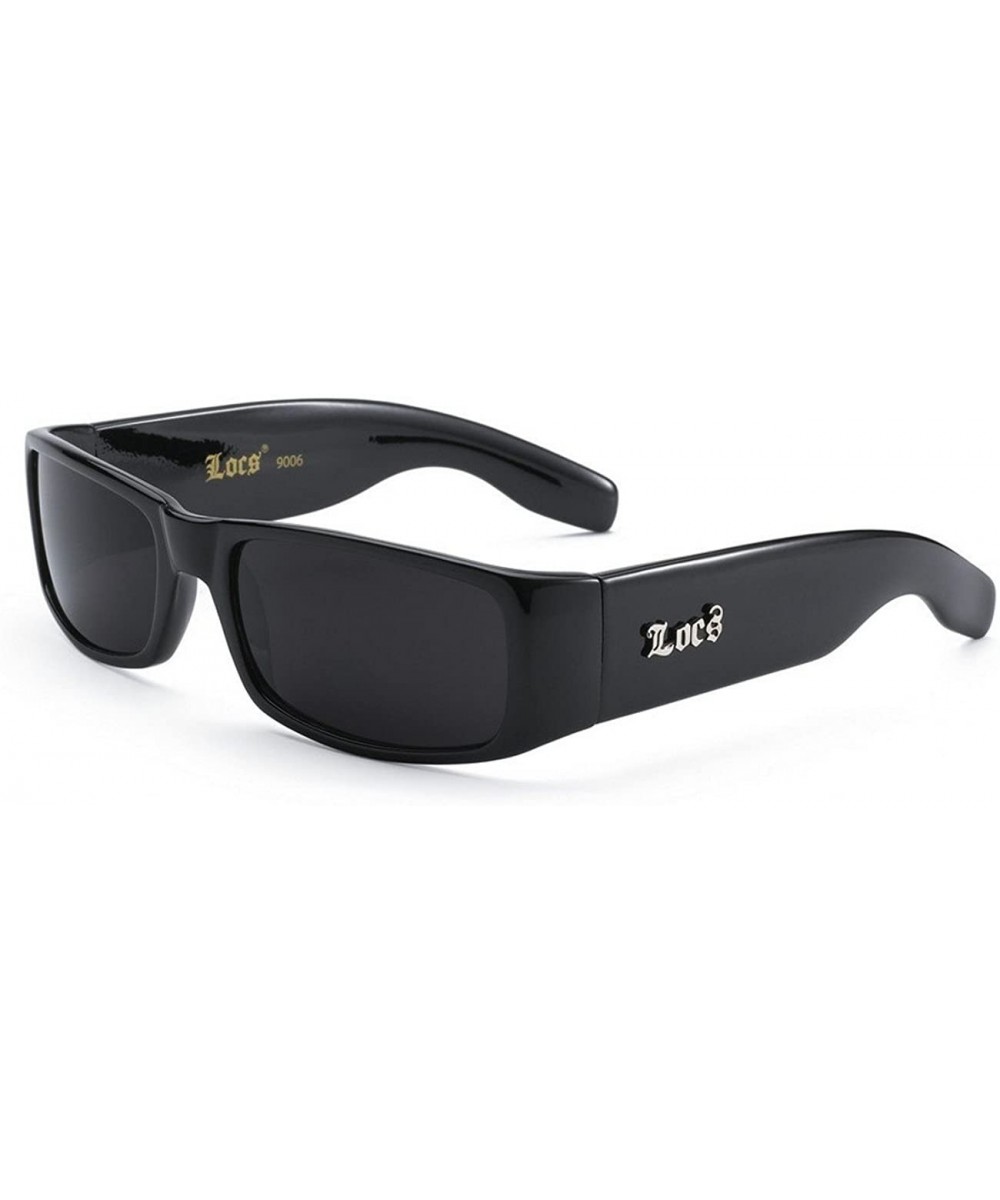 Classic Style Original Gangsta Shades Hardcore Sunglasses - 8loc9006 - CD12GDNV4R7 $4.96 Rectangular