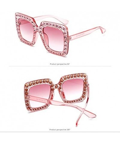 Black Sales Friday Deals Cyber Sales Monday Deals Week Women Sunglasses - Pink - CO18EIM5OG7 $9.84 Square