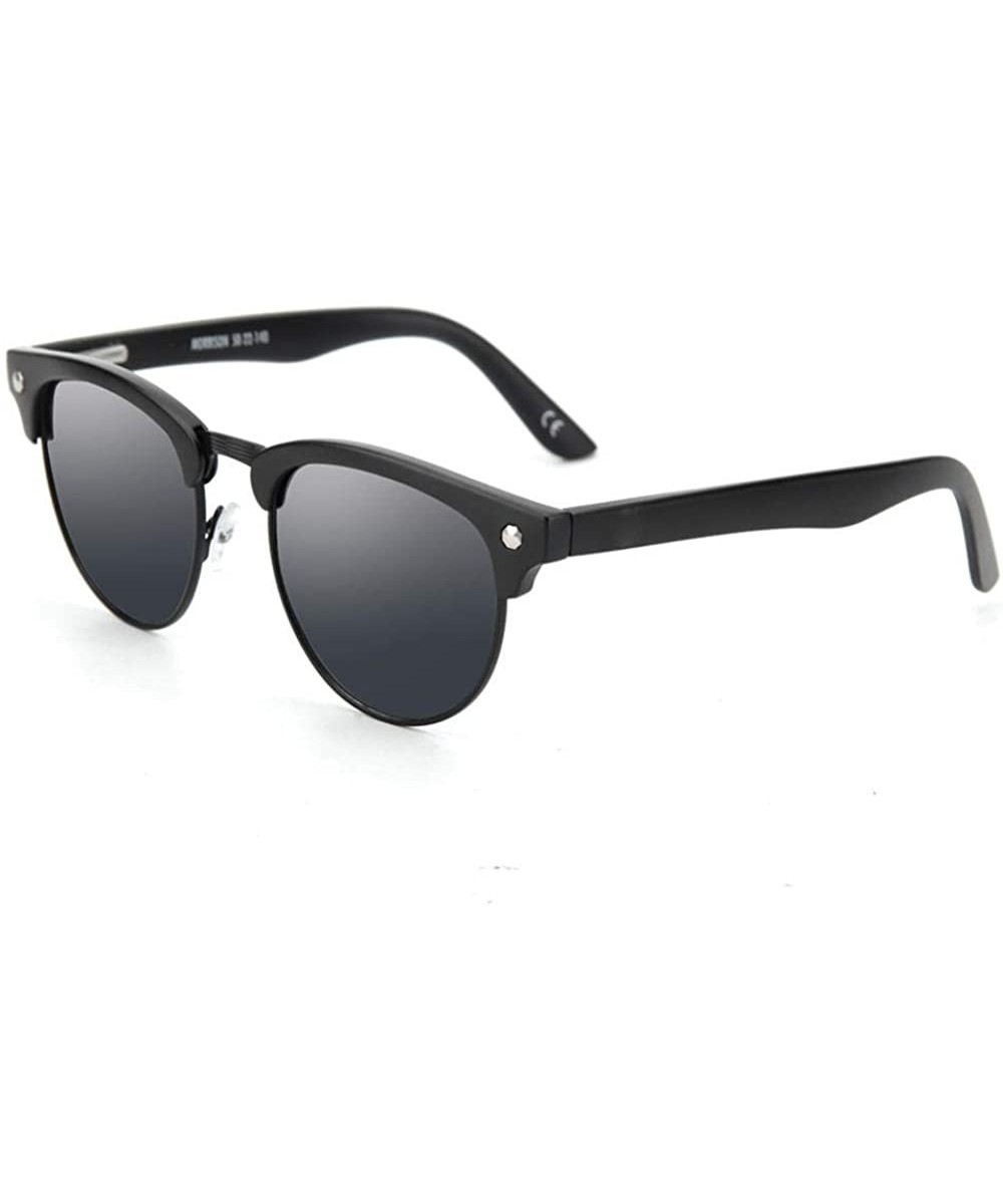 Polarizer Classic Men's Sunglasses Outdoor Driver Driving Sunglasses Spring Leg Sunglasses Tide - CF190MUN5SW $35.22 Oval