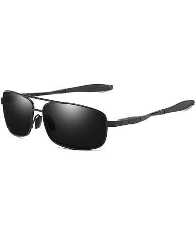 Myopic Polarized Sunglasses Men Women Nearsighted Glasses Fashion Metal square men's driving goggles UV400 - C218SKH83D3 $24....
