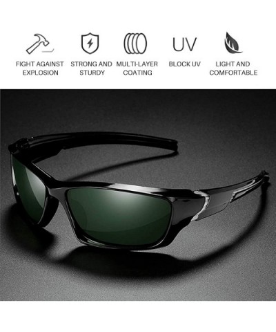 Polarized Sunglasses Protection Anti Glare Lightweight - CJ18TA7HXRU $9.72 Sport