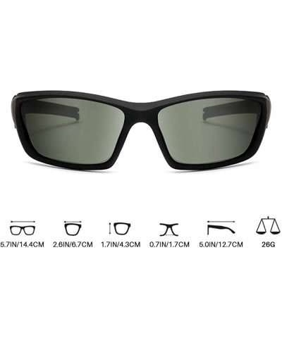 Polarized Sunglasses Protection Anti Glare Lightweight - CJ18TA7HXRU $9.72 Sport