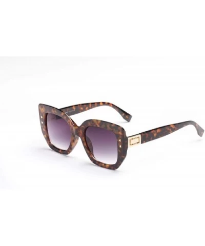 Women Cat Eye Fashion Sunglasses - Tortoise - CZ18WTI8KTZ $17.20 Goggle