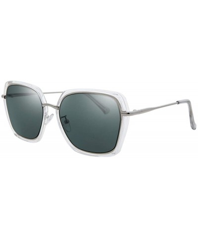 Men's classic aviator sunglasses- stainless steel frame glasses 100% UV protection - C - CJ18S2MEZAC $40.92 Aviator