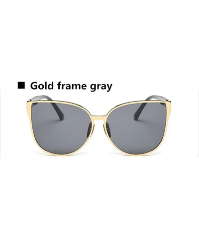 Oversize Cat Eye Sunglasses Women Fashion Summer Style Big Size Frame Mirror Sun Glasses Oculos UV400 - B2 - CU197A2LC4R $21....