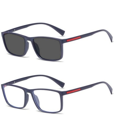 2019 New Fashion Men's Classic Square Transition Photochromic Brand Luxury Myopia Glasses TR90 Optical glasses - C0192ASQDCN ...