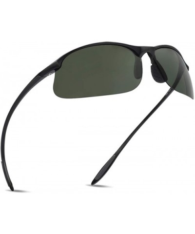 Polarized Sports Sunglasses for Men Women Tr90 Unbreakable Frame for Running Fishing Baseball Driving 8002 - CO18DYSS9WL $11....