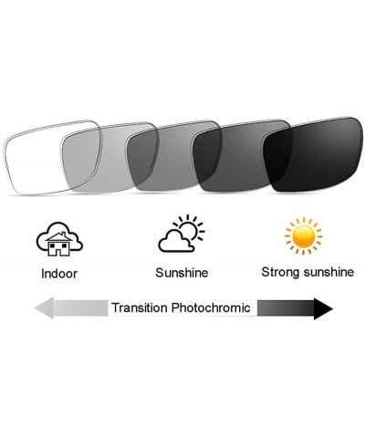 Mens Womens Round Frame Transition Photochromic Lens Anti Blue Light Reading Glasses New - Black - CI18E7N0W77 $13.95 Oval