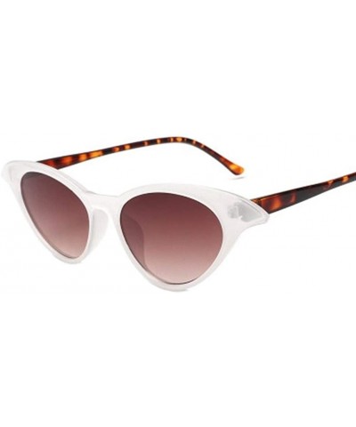 Sunglasses Women Sun Glasses Female Cute Sexy Retro Cat Eye Rimless One-piece - C3 - CK198UCKS0I $7.35 Rimless