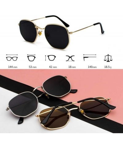 Men Square Sunglases N Sun Glasses 2019 Women Metal Frame Fishing Gold Gray Eyewear Lentes De Sol Hombre - C9198530MWT $13.37...