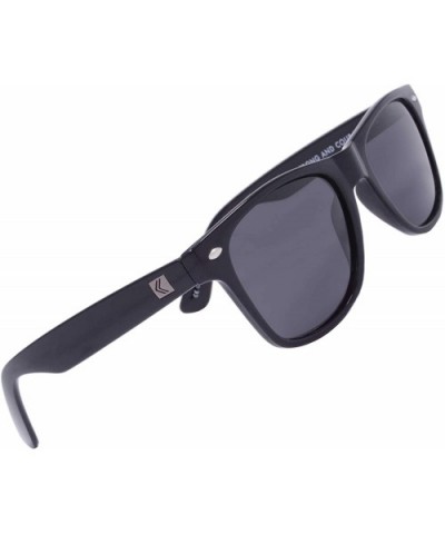 Nostalgic Men's Polarized Classic Wayfarer Shape Retro Sunglasses- UV400 Protection Rectangular Lenses - C6197CU2498 $33.43 S...