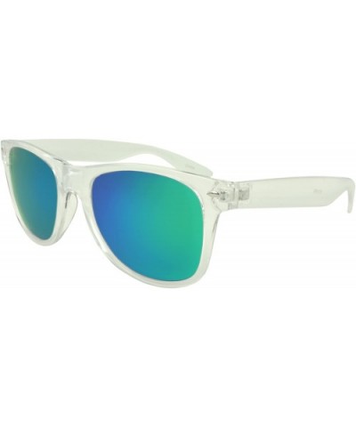 'St. Lucas' Retro Square Fashion Sunglasses - Green - CO11GAXCGRR $8.06 Square