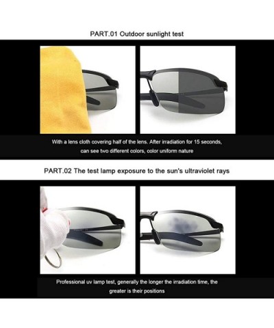 Fashion Sunglasses Photochromic Polarized Protection - CH18YDLZ5CA $8.43 Goggle