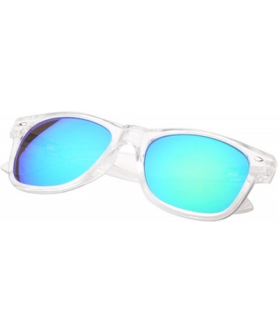 'St. Lucas' Retro Square Fashion Sunglasses - Green - CO11GAXCGRR $8.06 Square