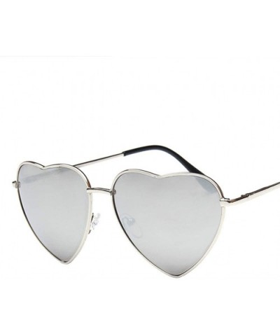 Vintage Heart Sunglasses Goggles for Women Men Retro Sun Glasses UV Protection - Style1 - CF18RMELCI9 $4.59 Goggle