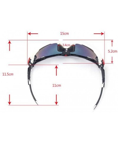 Polarized sunglasses for men and women - outdoor riding glasses - B - CO18RAYMKTC $54.00 Goggle