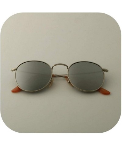 Round Sunglasses Polarized Women Men 2018 Fashion Vintage Eyewear Driving Sun Glasses UV400 - Silver F Silver - C5197A2Y7EX $...