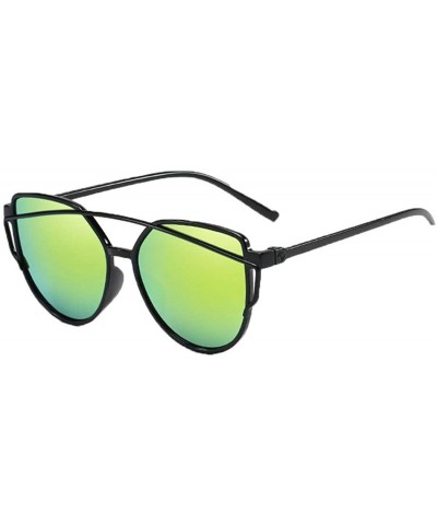 Fashion UV Protection Glasses Travel Goggles Outdoor PC Frame Sunglasses Sunglasses - Black Gold - C418RRTNI9S $14.80 Goggle