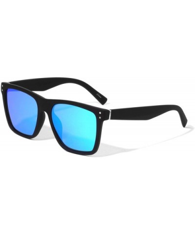 Classic Soft Frame Square Color Sunglasses - Aqua Blue - CJ1976CY685 $8.66 Square