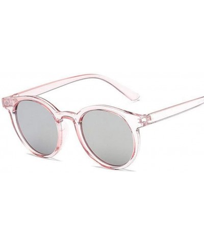 Suitable for Parties - Convenient for Shopping and Entertainment Sunglasses Women's Round Sunglasses - Pinkb - C6197Y90WOI $2...