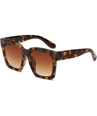 sunglasses discoloration sunscreen gradient fashion Tortoiseshell - CV1983D9R50 $31.61 Oval