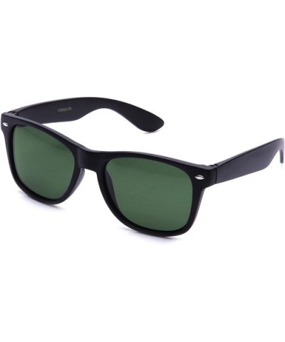 80's Classic Horned Rim Vintage Polarized Anti-Glare 100% UV Protection Sunglasses for Women and Men - CG17Z2E7KEK $6.92 Wayf...