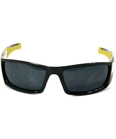 Cycling Baseball Running Bike Sports Outdoor Sunglasses SS9112 - Yellow - CM11GGKPL81 $8.48 Sport