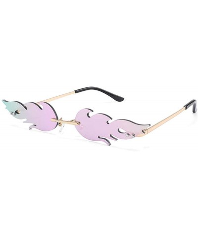 Fashion Sunglasses Rimless Glasses Vintage - B - C7190OON3EX $10.87 Rimless