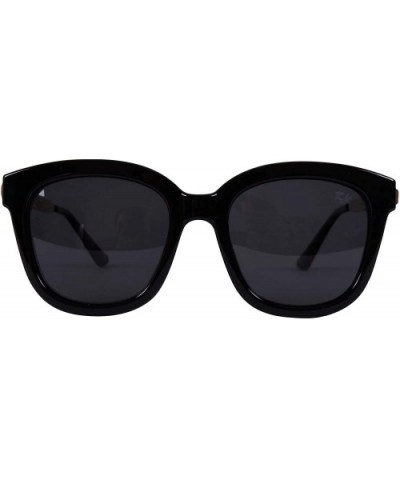 p560 Classic Butterfly Polarized - for Womens 100% UV PROTECTION - Black-black - CY192TQ8Q9H $21.09 Butterfly