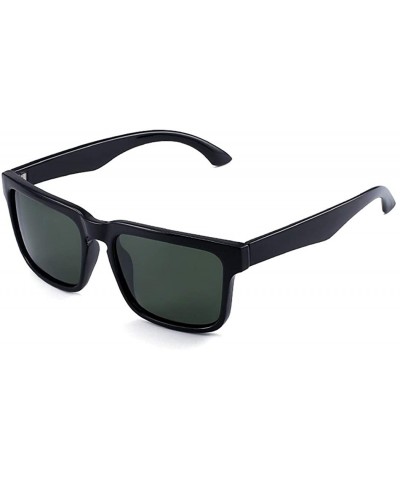 Men's Driving Sunglasses- Classic Fashion Square Sunglasses - E - CT18RYE5CXC $46.06 Square
